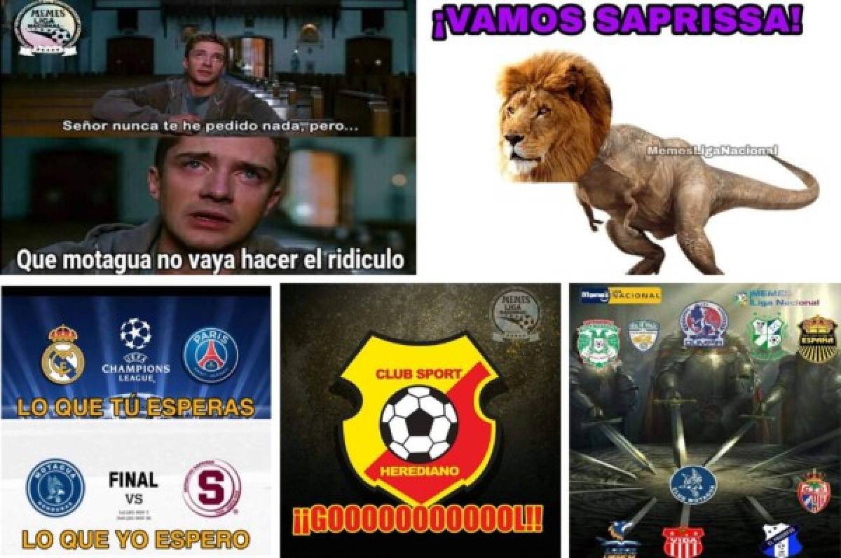 Los divertidos memes previo a la final de la Liga Concacaf entre Motagua y Saprissa