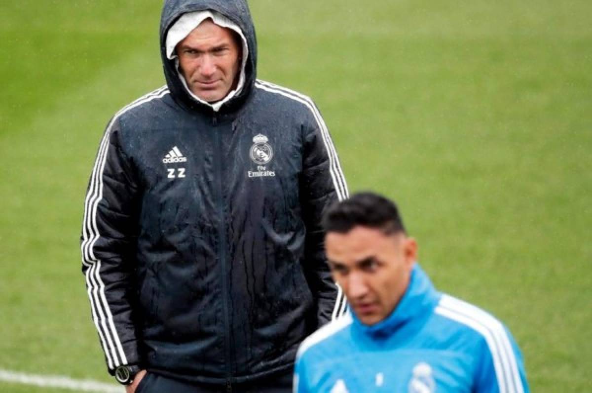 ¡Revelan lo que Zidane le dijo a Keylor para notificarle su salida del Real Madrid!