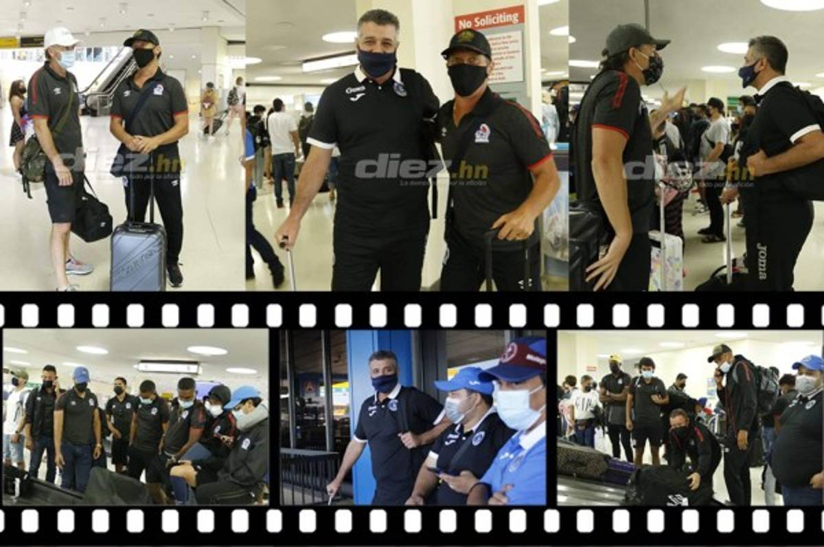 ¡Clásico de la reconciliación! Pedro Troglio y Diego Vázquez llegan juntos a New Jersey y se dan emotivo abrazo