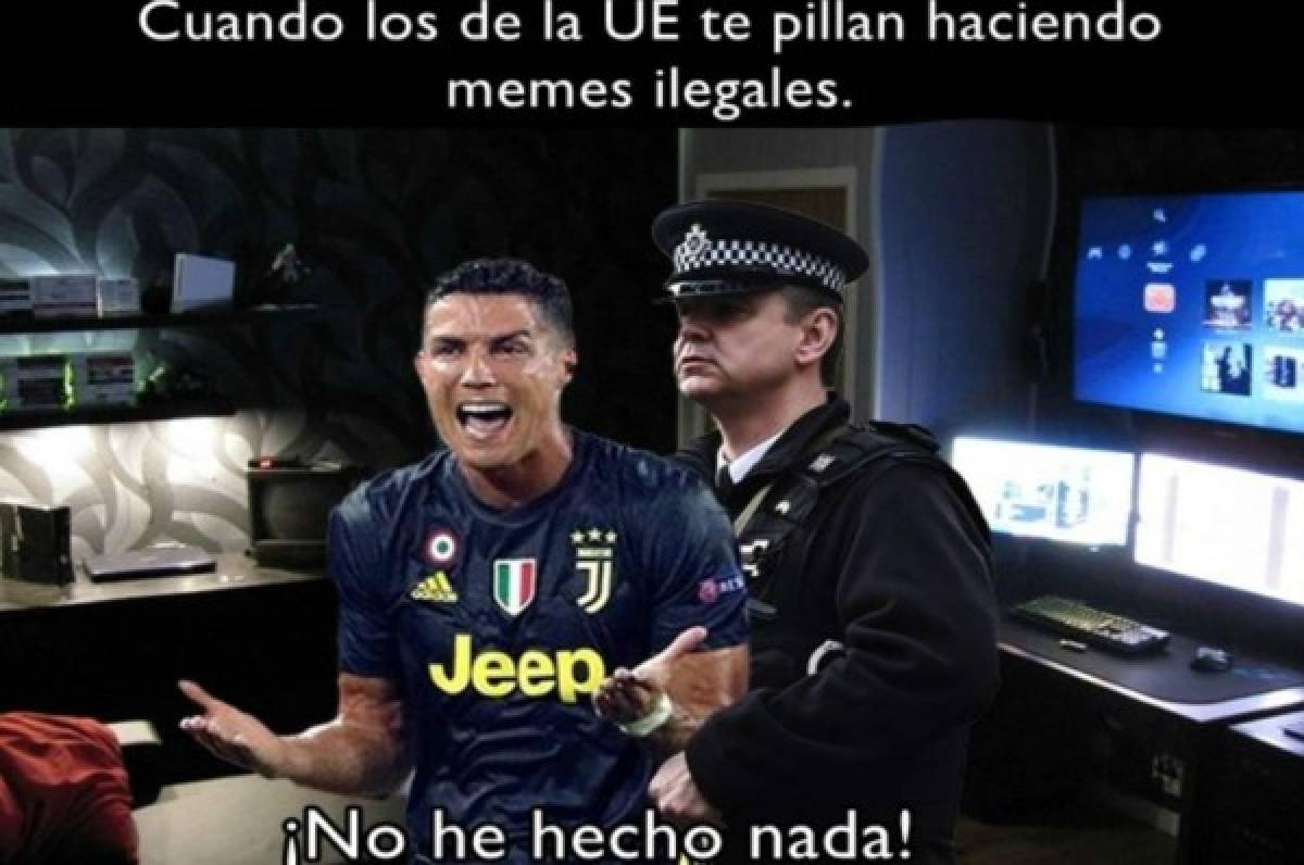 Los mejores memes del día a la orden con CR7 como protagonista