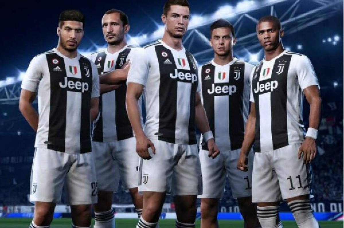 Así luce Cristiano Ronaldo en el FIFA 19 con la equipación de la Juventus