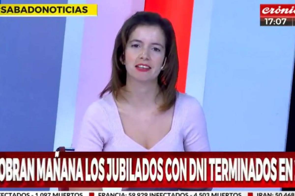 El tremendo error de una presentadora argentina: ''El fútbol regresaría sin corners ni tiros libres''