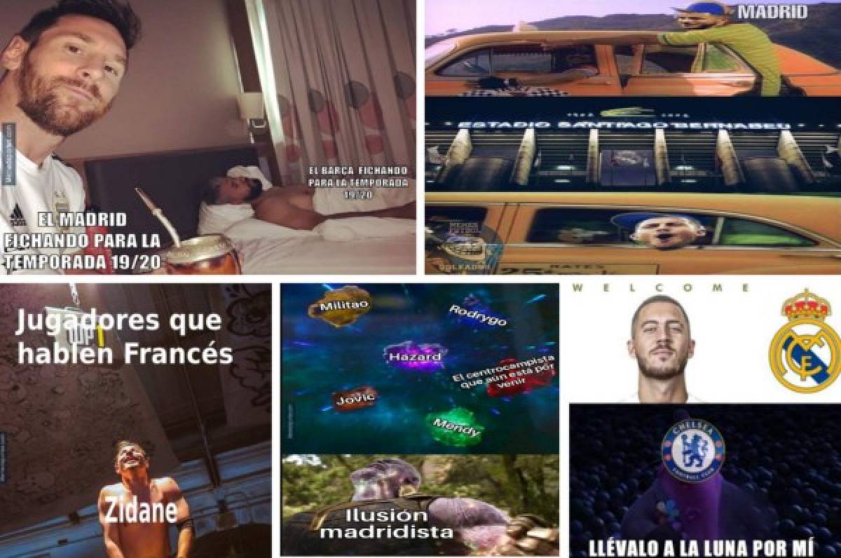 ¡Para morir de risa! Los memes de la presentación de Eden Hazard con el Real Madrid