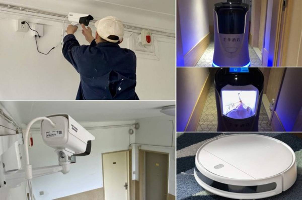 China utiliza robots y cámaras para hacer respetar el confinamiento por coronavirus