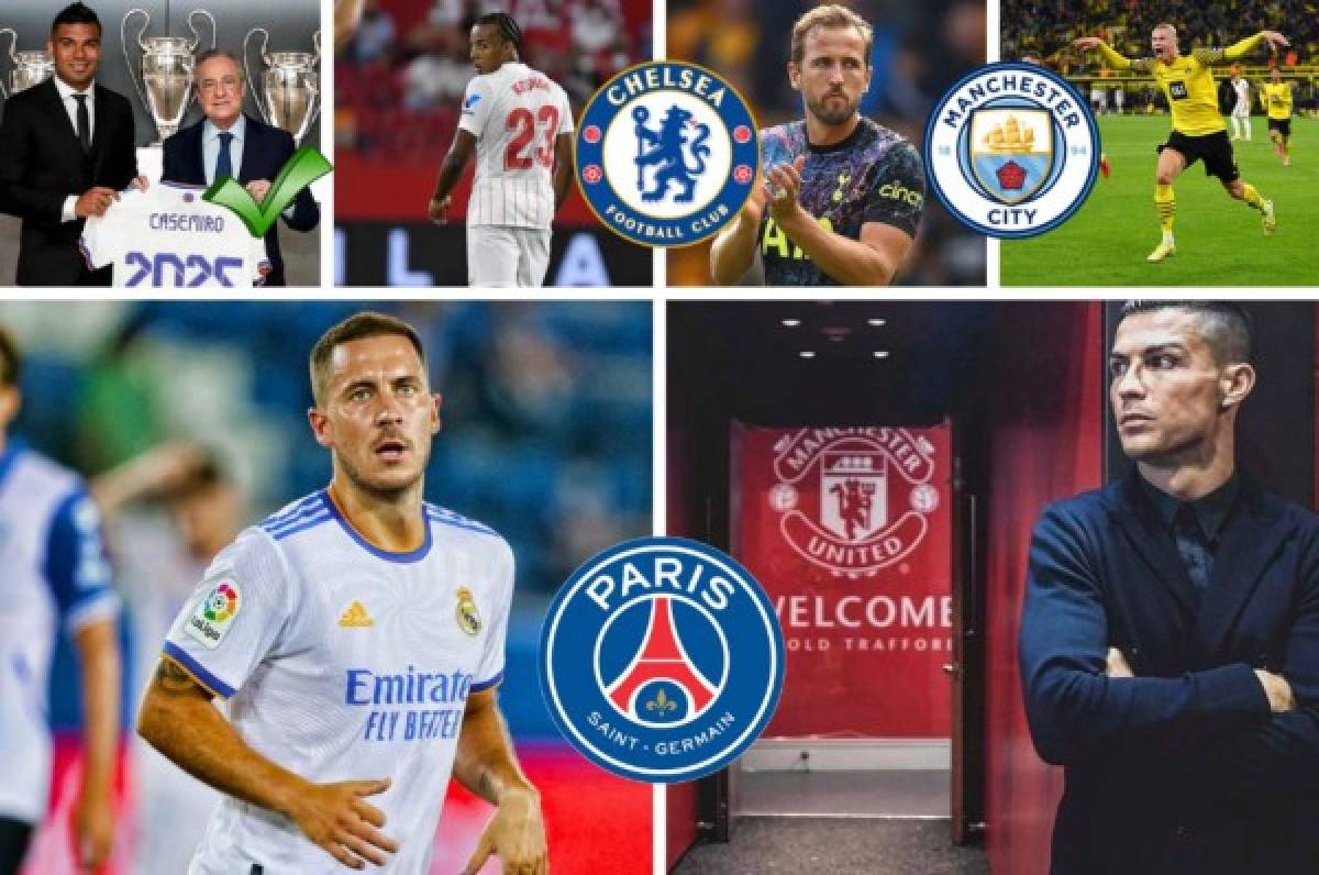 Estalló el mercado: sorpresivo sustituto de Mbappé, baja en Barcelona y el destino de Hazard; el nuevo anuncio de Cristiano Ronaldo