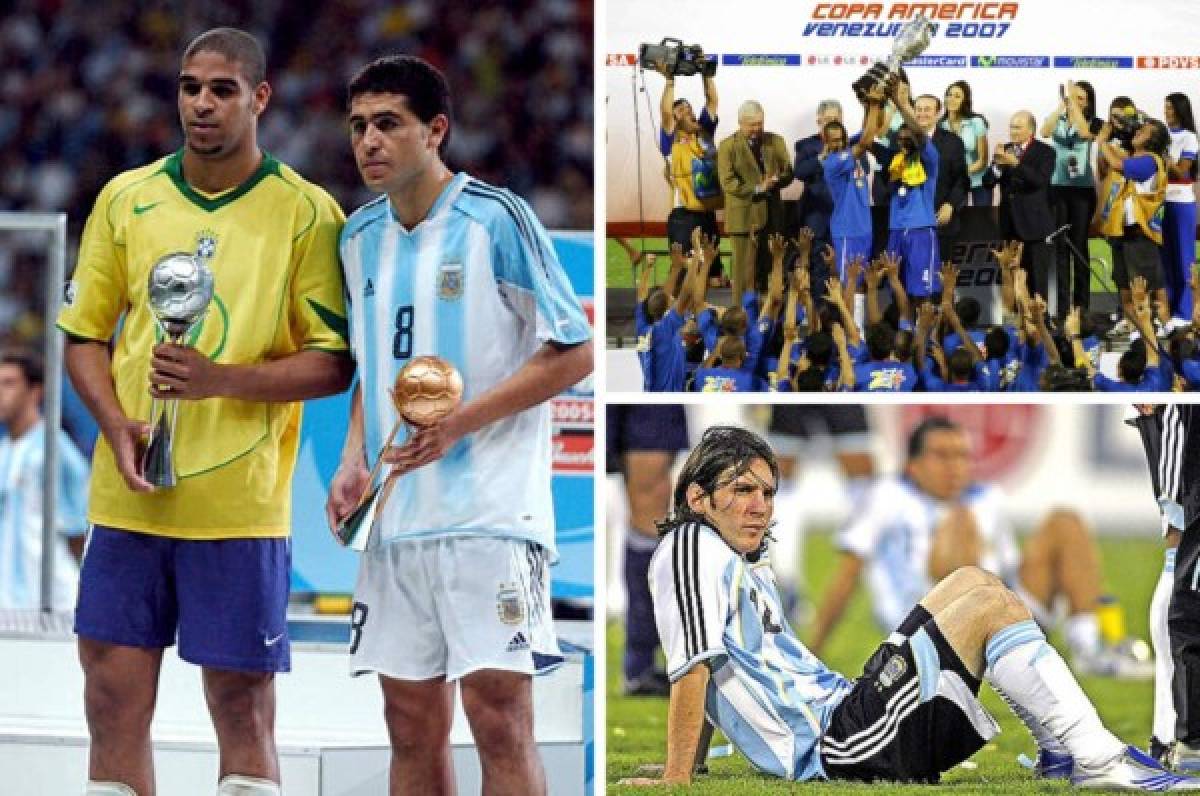 Final Copa América: ocho extraordinarios datos del Argentina-Brasil; 16 años de maldición