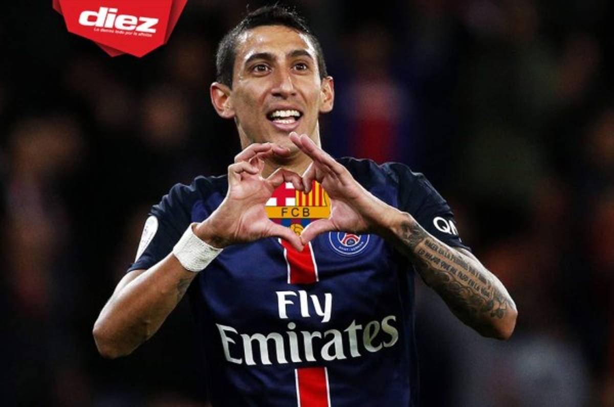 ¡El argentino Ángel di María se acerca al Barcelona!