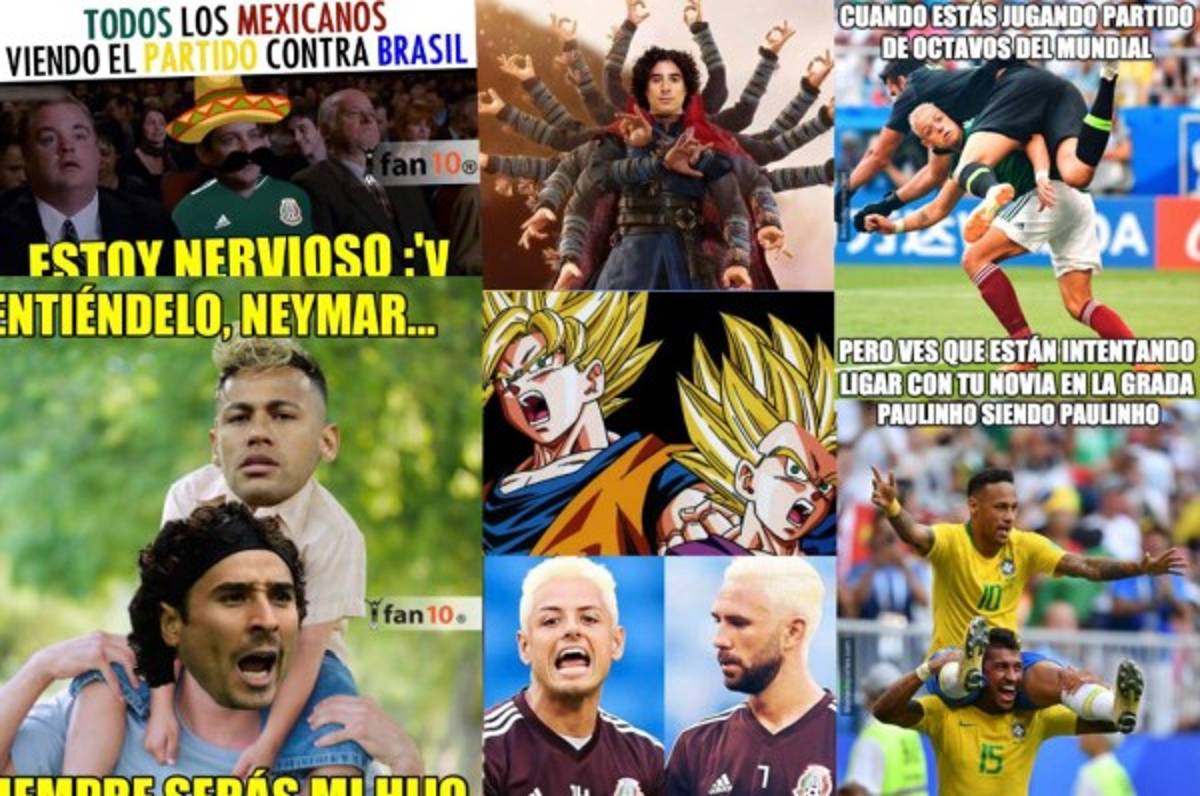 ¡Atacan a México con duros memes tras quedar fuera del Mundial ante Brasil!