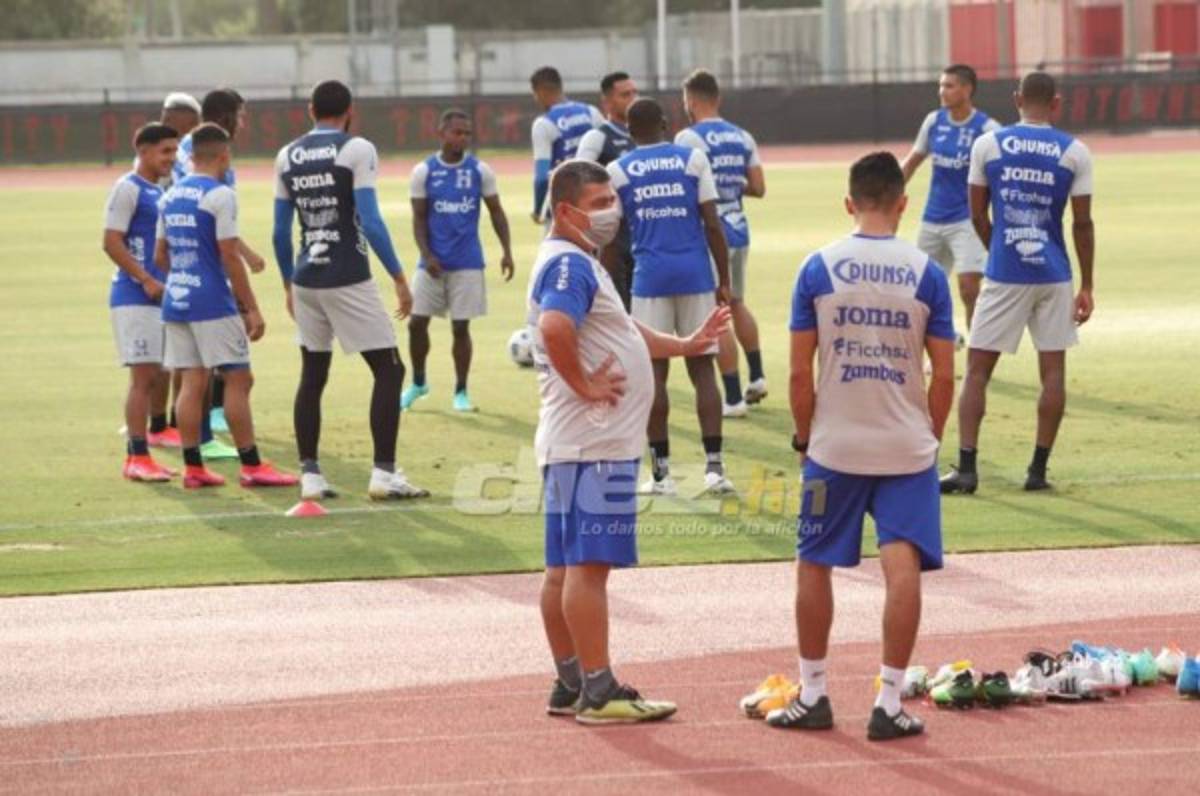 Ilusión y unidad: Honduras realiza su segundo entrenamiento en Houston previo a estrenarse en Copa Oro