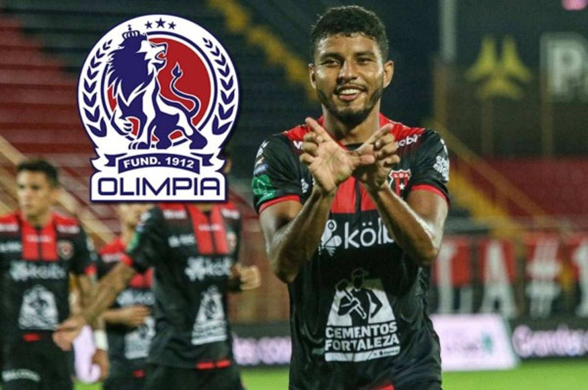 ¿Interesa el tico Johan Venegas al Olimpia? Lo que dijeron en el club hondureño sobre el rumor