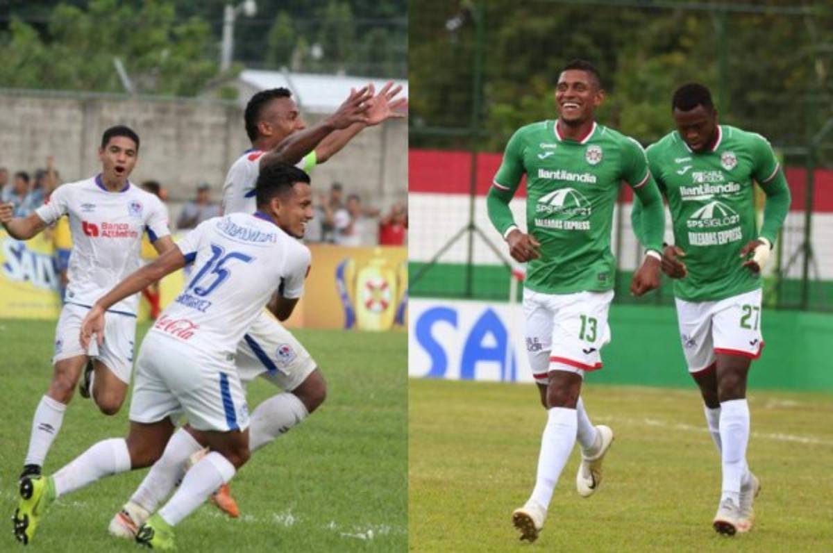 Marathón y Olimpia, los equipos con más victorias en el Apertura 2019