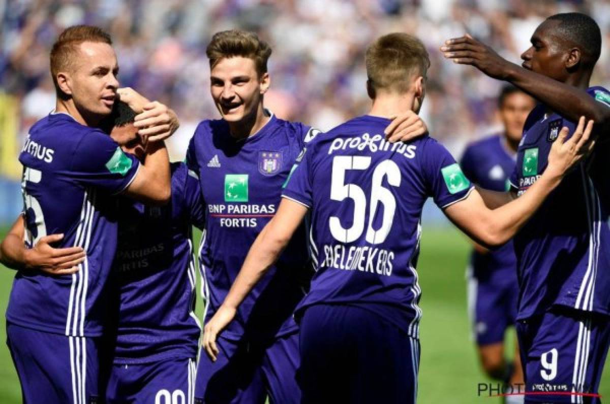 Anderlecht empata ante Antwerp con Andy Najar de titular