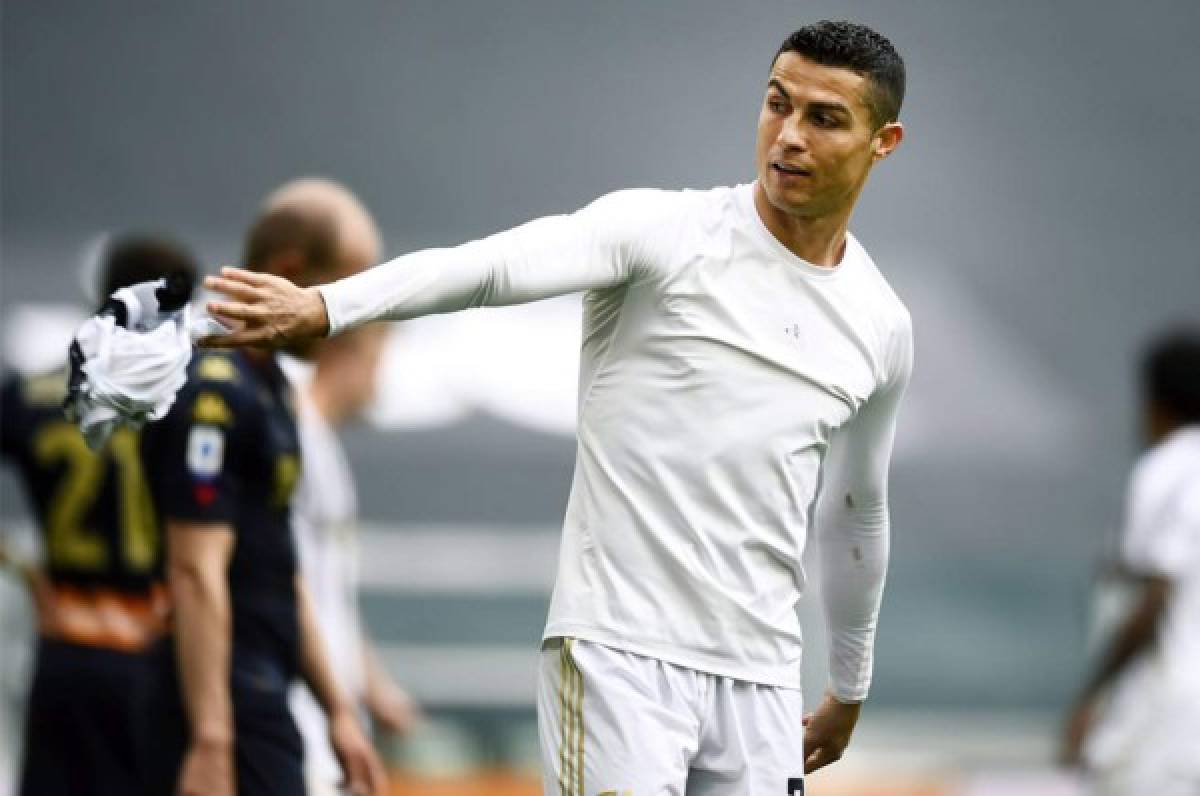 La rabia de Cristiano Ronaldo en la Juventus: tira la camiseta y puñetazos en el vestuario