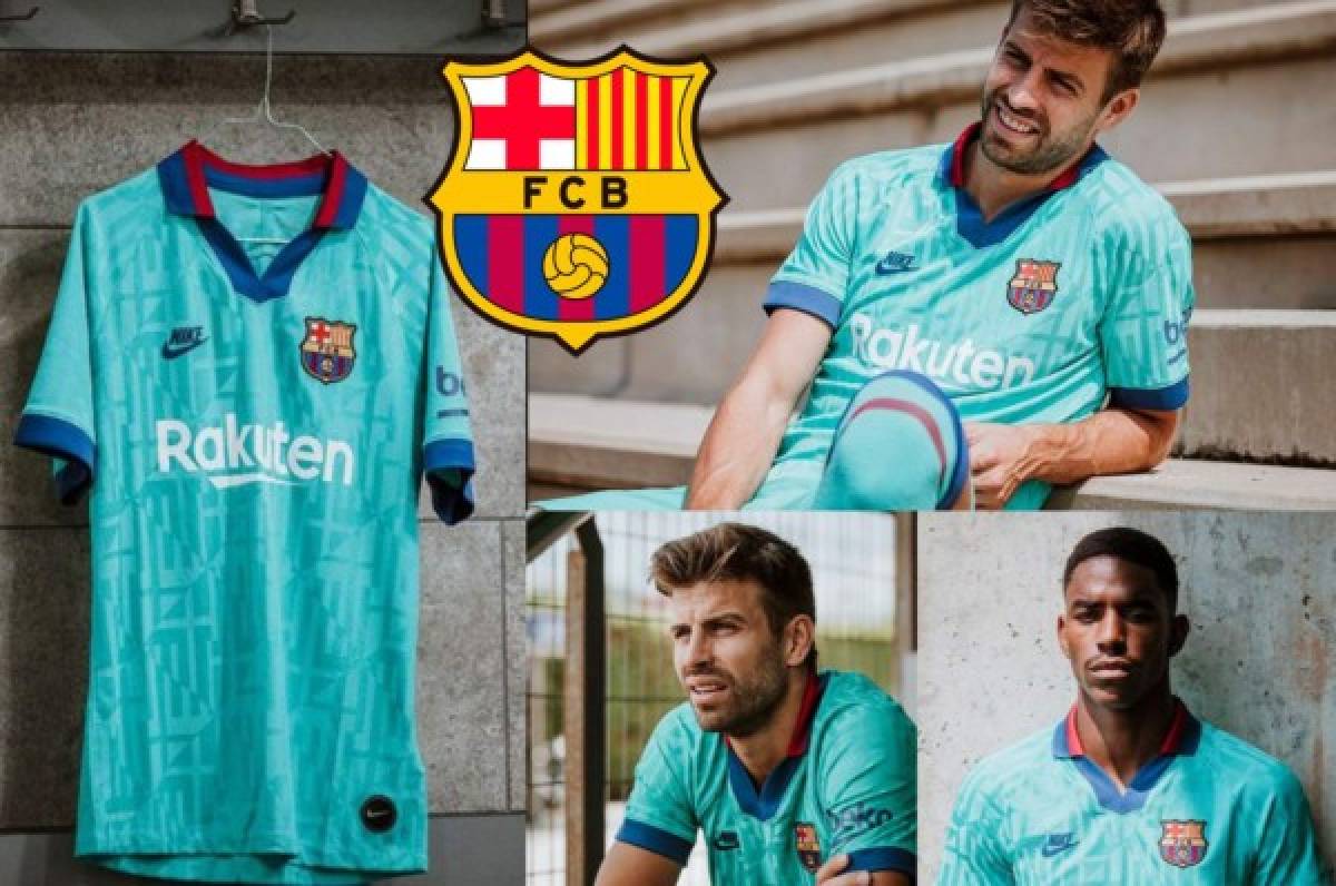 Barcelona presentó su tercera equipación bajo el lema: 'Nuestra ciudad, nuestro orgullo'