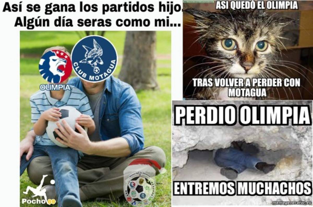 Lluvia de crueles memes: Así se burlan de Olimpia tras perder la final de ida con MOtagua