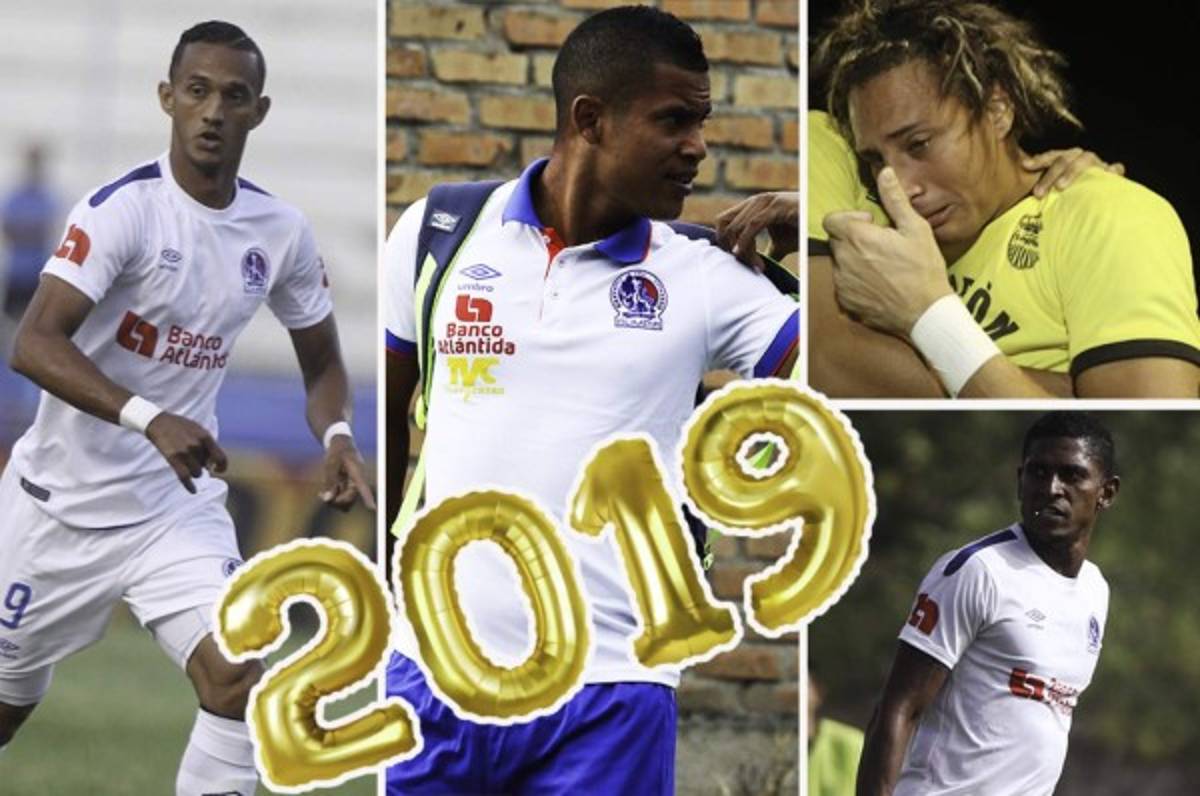 Futbolistas hondureños que iniciaron 2019 en incertidumbre por su futuro