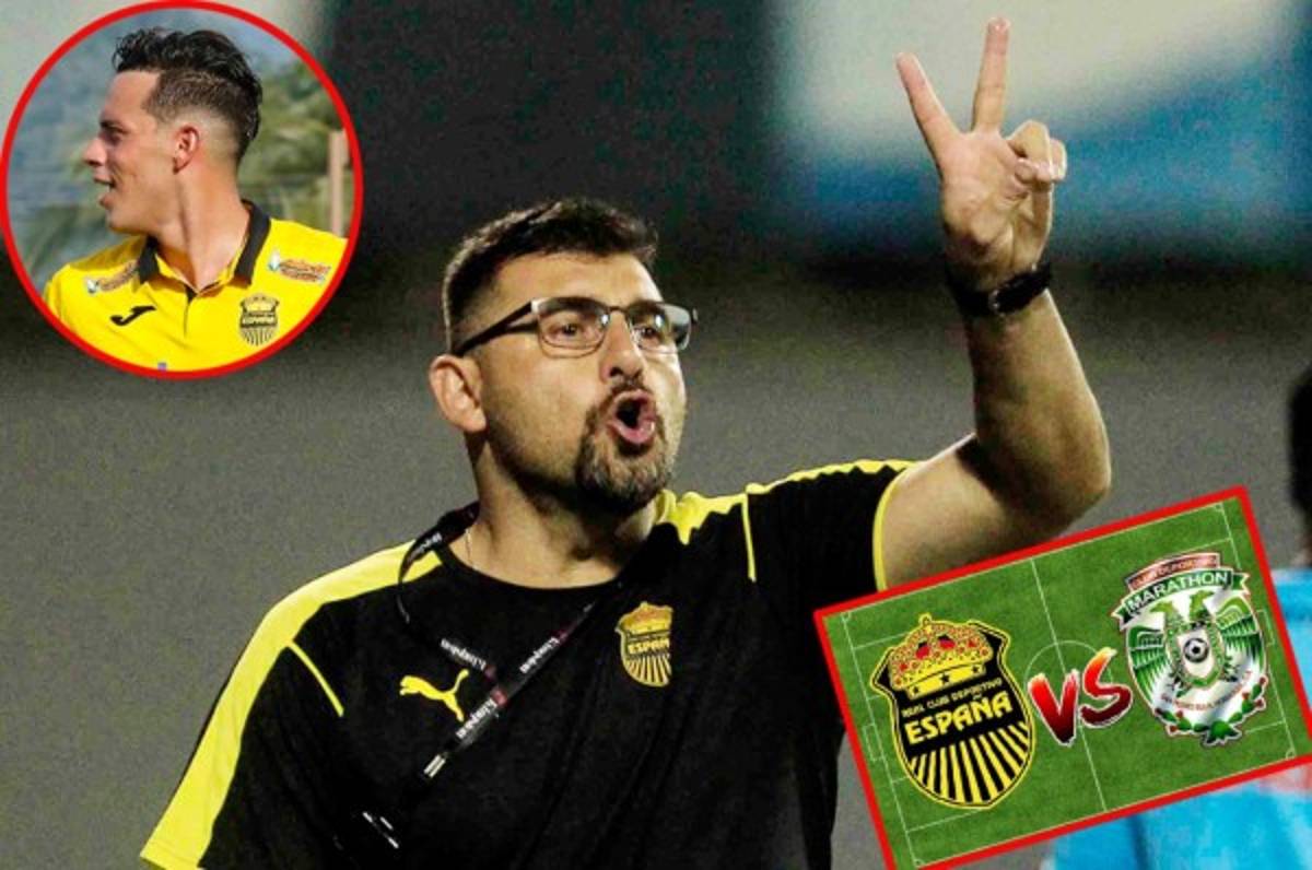 El 11 de Real España para la batalla ante Marathón sin los seleccionados