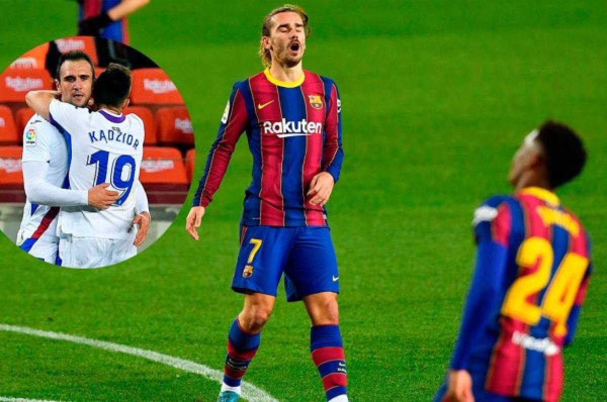 Se olvidan de La Liga: El Barcelona vuelve a tropezar en casa ante el modesto Eibar
