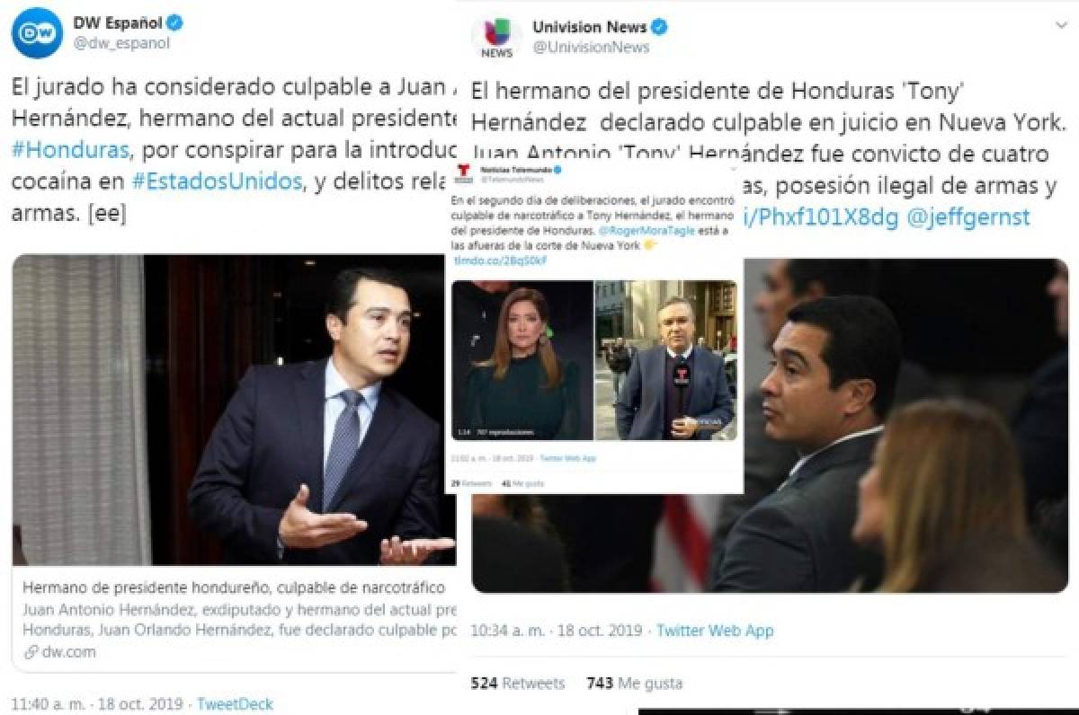 Tony Hernández: Lo que dicen los medios internacionales sobre la sentencia del exdiputado