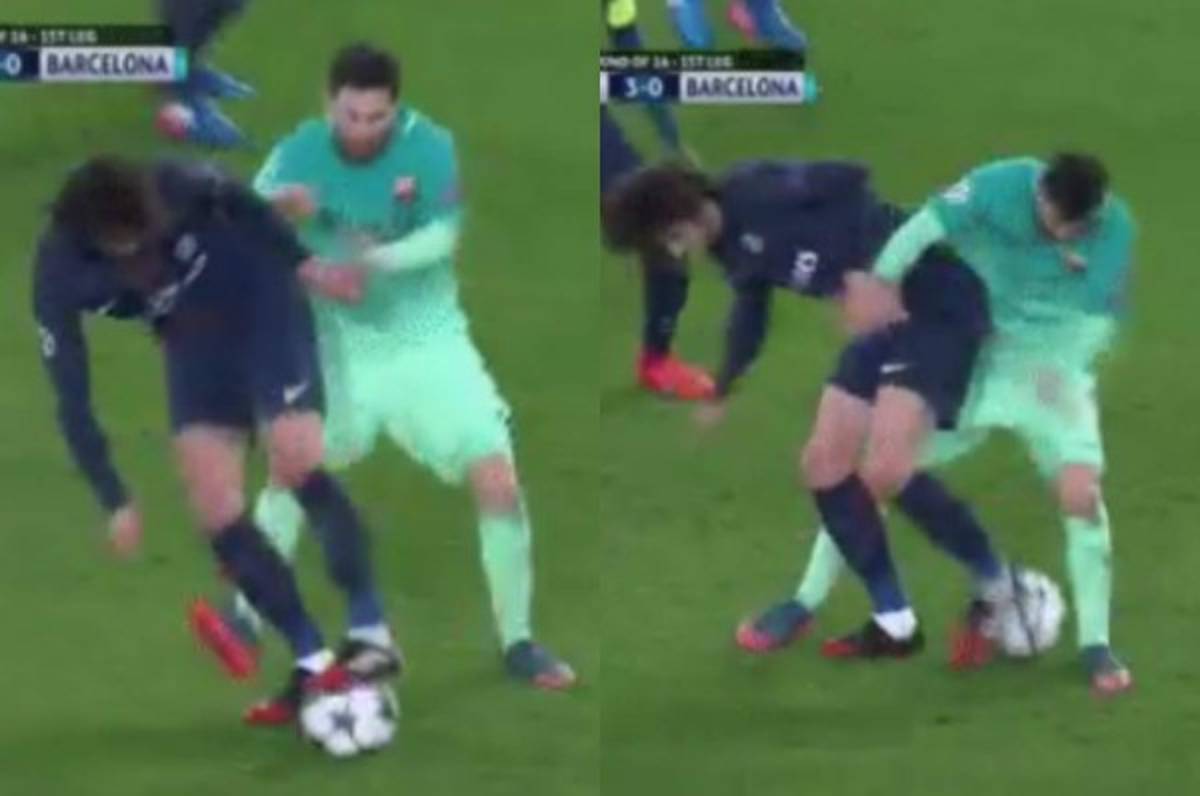 VIRAL: El descomunal caño de Adrien Rabiot a Messi