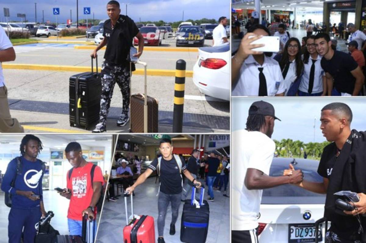 FOTOS: Rigoberto Rivas imponiendo moda y Alberth Elis dando un 'jalón”