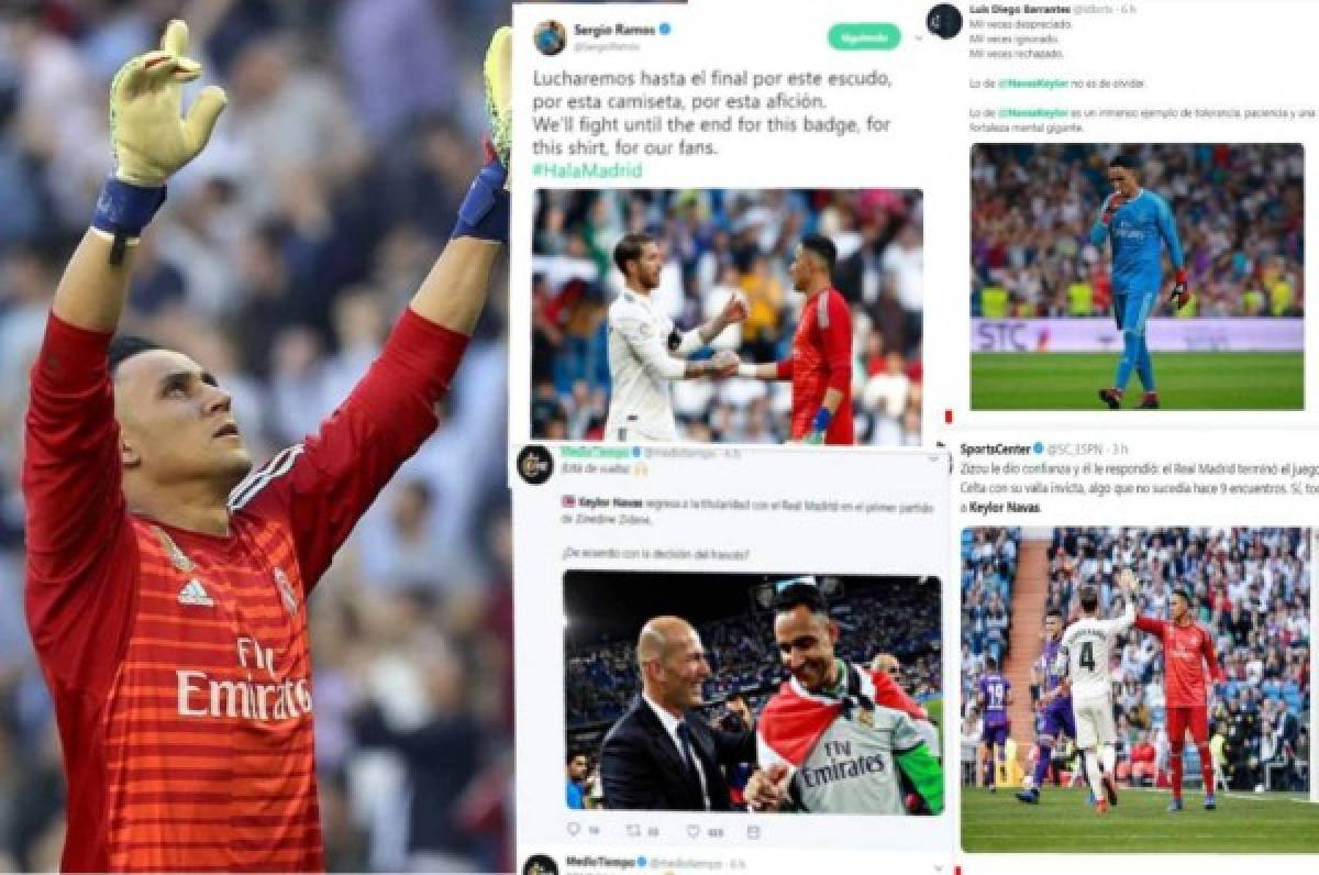 ¡Alabado y exaltado! En las redes sociales se rinden ante Keylor Navas