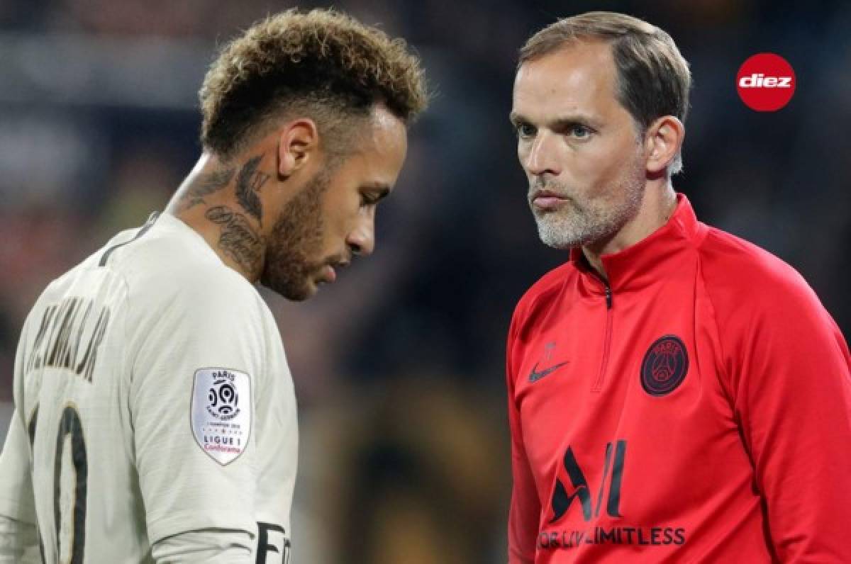 Neymar quiere marcharse del PSG, anuncia el técnico Thomas Tuchel