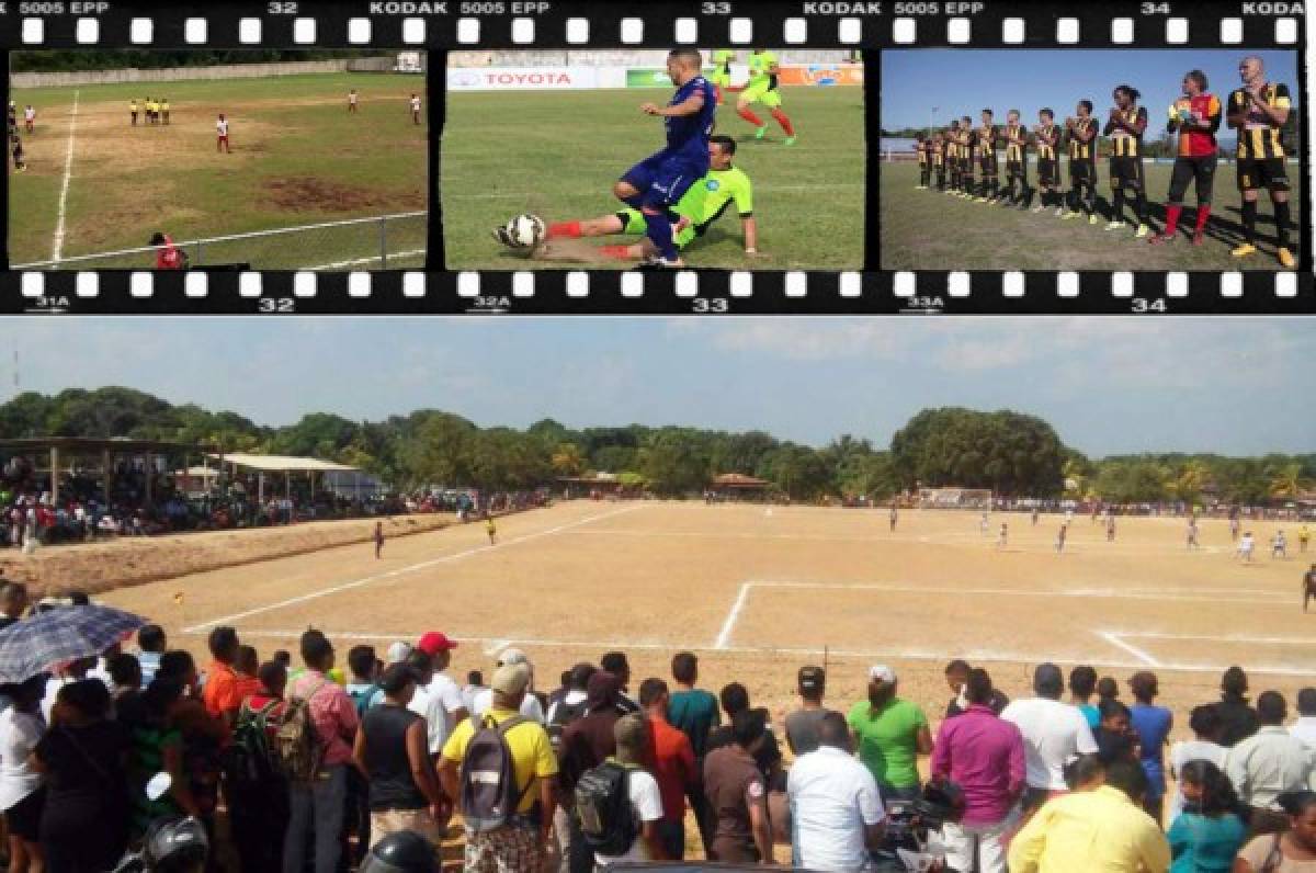 Las polvorientas canchas que han albergado partidos de la Copa Presidente