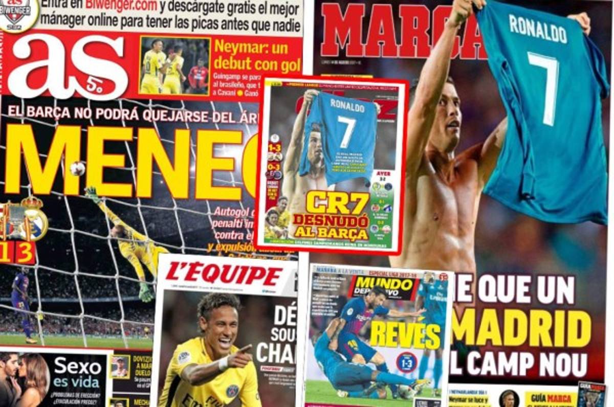 ¿Y Messi? Las portadas de los diarios más importantes en el mundo se rinden a Cristiano