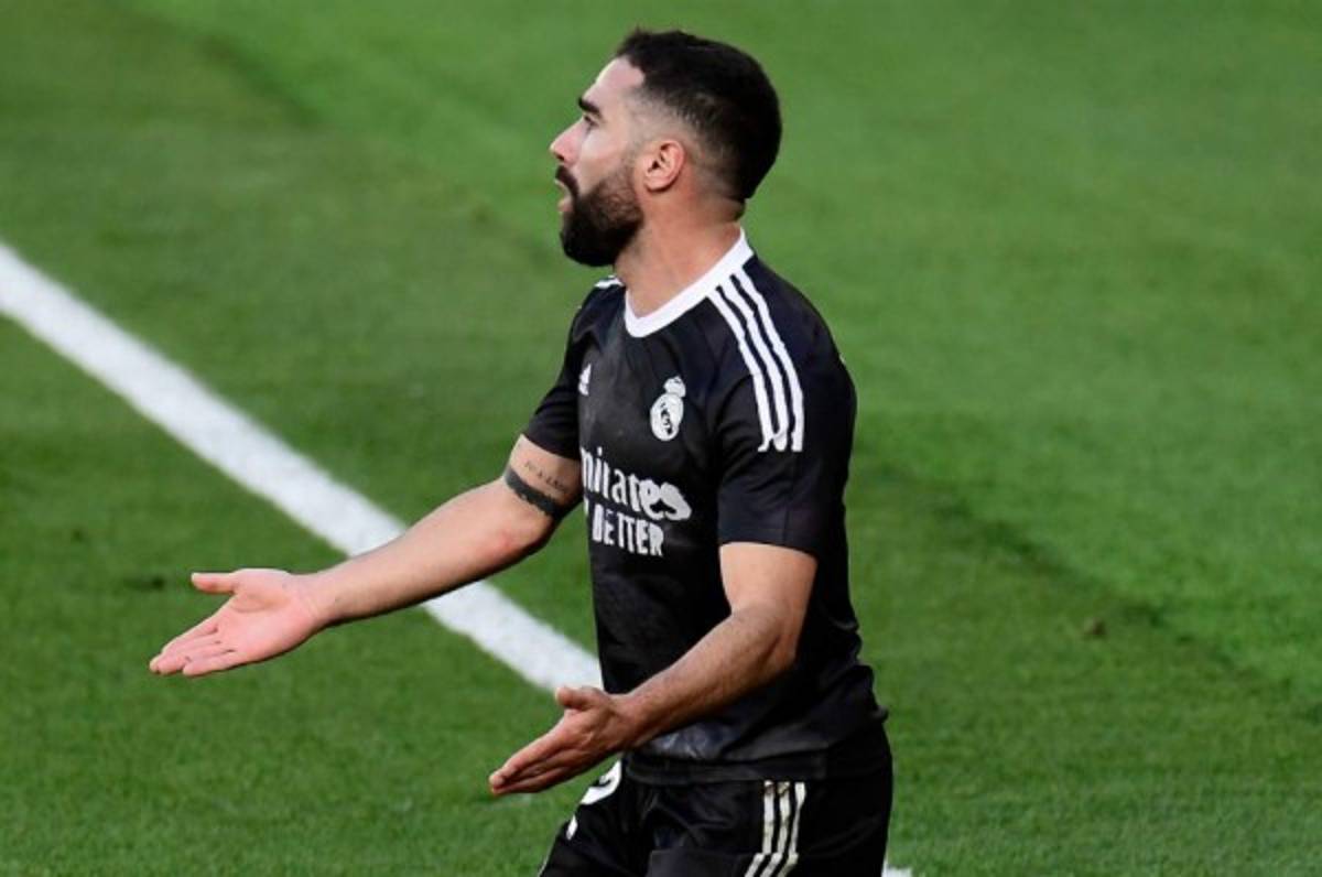 Liga española: Dani Carvajal, baja por lesión en el Real Madrid contra el Alavés