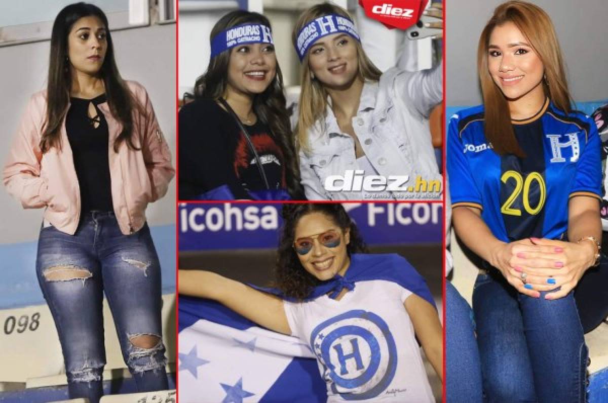 FOTOS: Chicas lindas, ambientazo en el Nacional y la novia de jugador hondureño