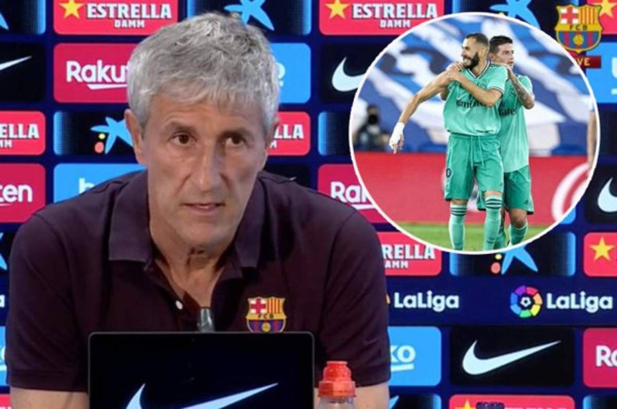 Setién, directo sobre el polémico triunfo del Real Madrid: ''Todo el mundo vio lo que sucedió ayer''