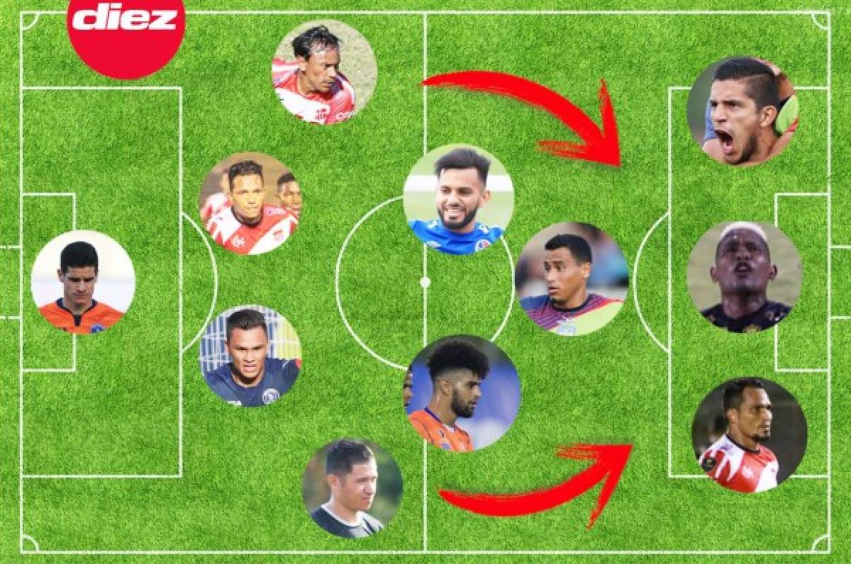 ¡Tridente inesperado! El 11 ideal de la jornada 9 del Apertura de la Liga Nacional