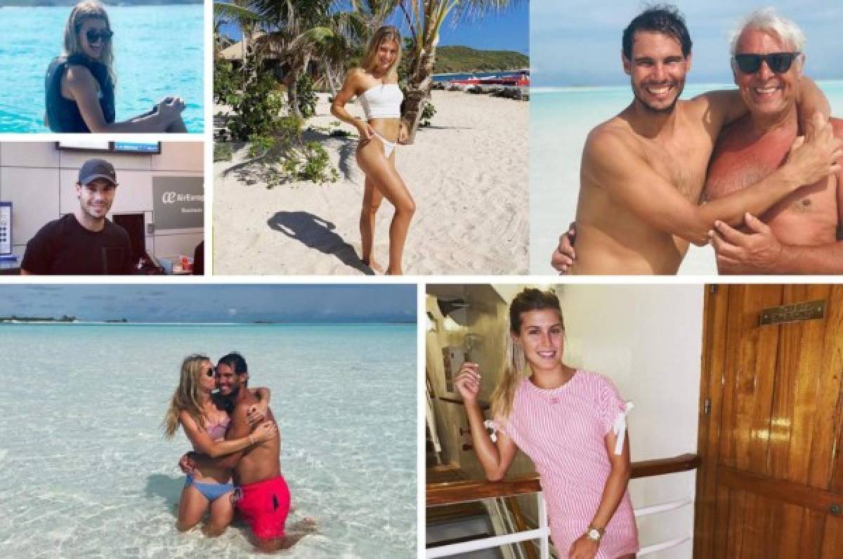 Fiesta, playa y familia: Las lujosas vacaciones de los tenistas Rafael Nadal y Eugénie Bouchard