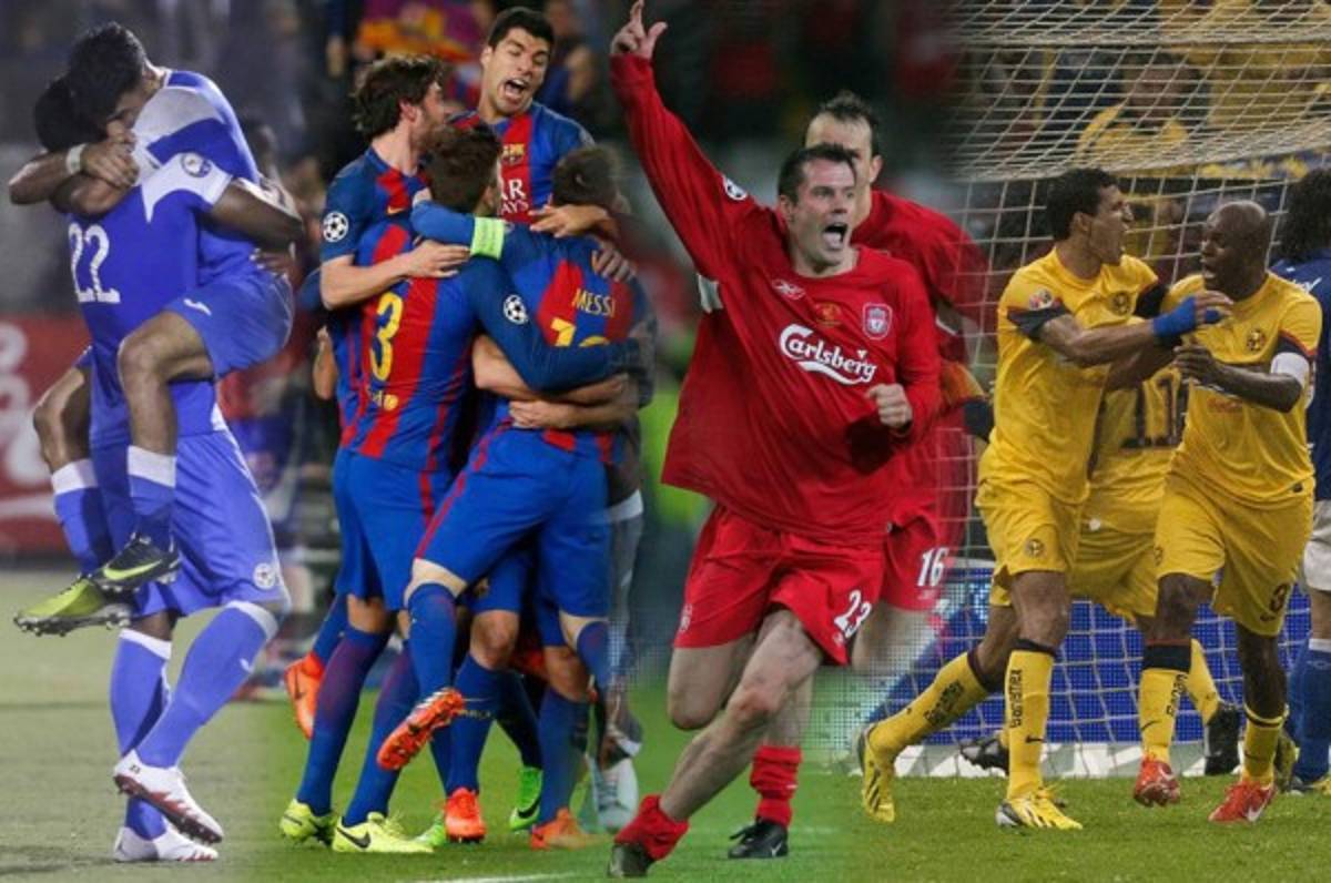 Las épicas remontadas en la historia del fútbol