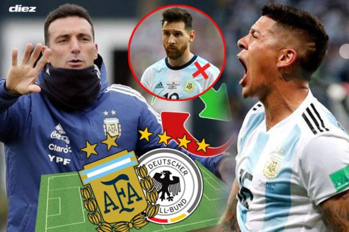 El reemplazo de Messi: Confirmado el 11 titular de Argentina ante Alemania