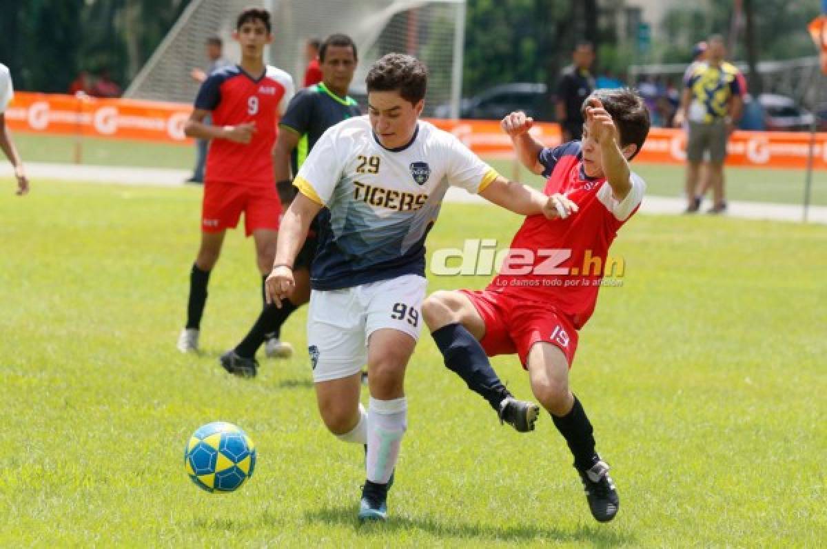 Goles, celebraciones y animadoras en la segunda jornada del Torneo de Escuelas Bilingües