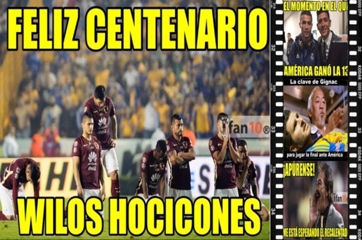 Los divertidos memes que dejó la final Tigres-América en México