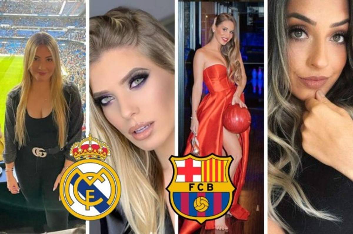 Las infartantes novias y esposas del clásico Real Madrid-Barcelona: ¿Quién es Yiya?