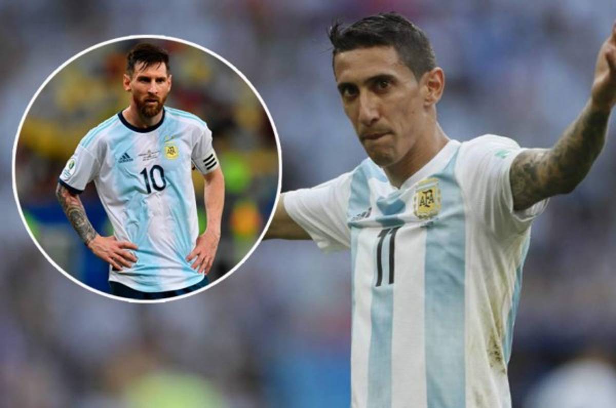 Di María: ''Messi sabe que en esta Copa América hay que correr mucho, luego jugar y marcar''