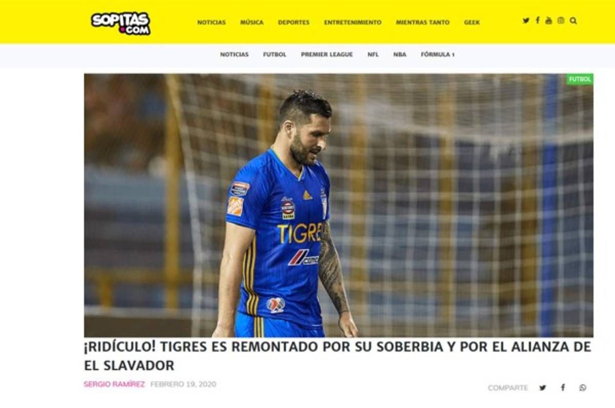 De 'soberbios', 'fríos' y 'ridículos': Los titulares de la prensa tras gane de Alianza sobre Tigres