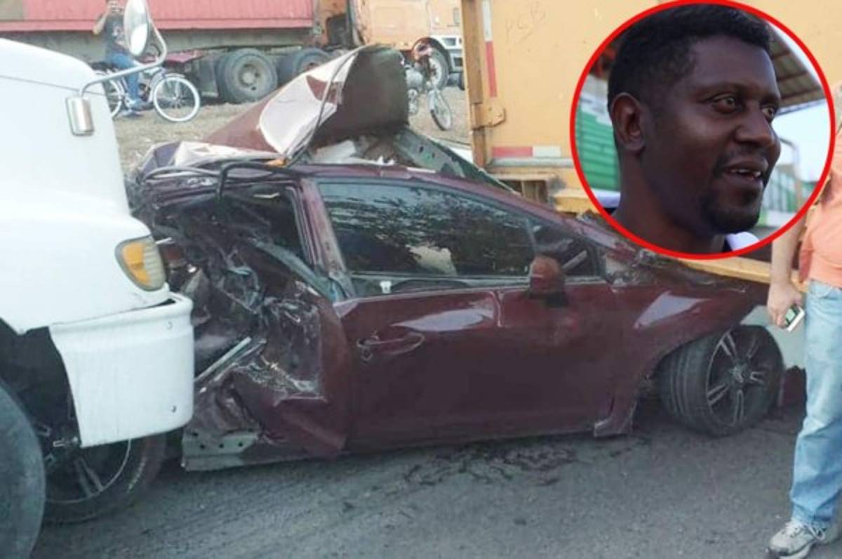 Esposa del exfutbolista Edgar Álvarez se salva de milagro tras aparatoso accidente