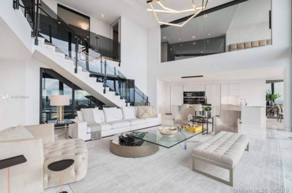 Revelan nuevas fotos del interior del millonario piso de Lionel Messi en Miami