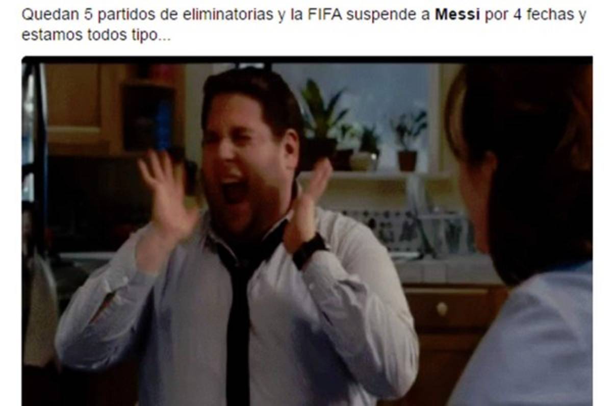 ¡Acribillan a Messi! El argentino es víctima de memes tras la sanción de FIFA