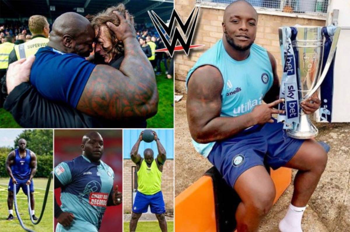 Akinfenwa, el futbolista más fuerte del mundo, quiere pelear en la WWE: ''Solo puede haber una bestia''