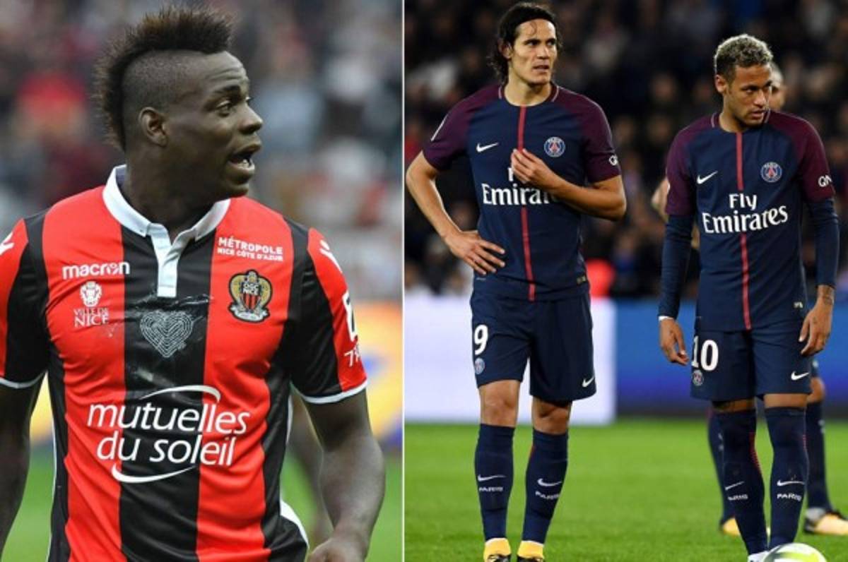 Mario Balotelli se mete en la polémica entre Neymar y Cavani