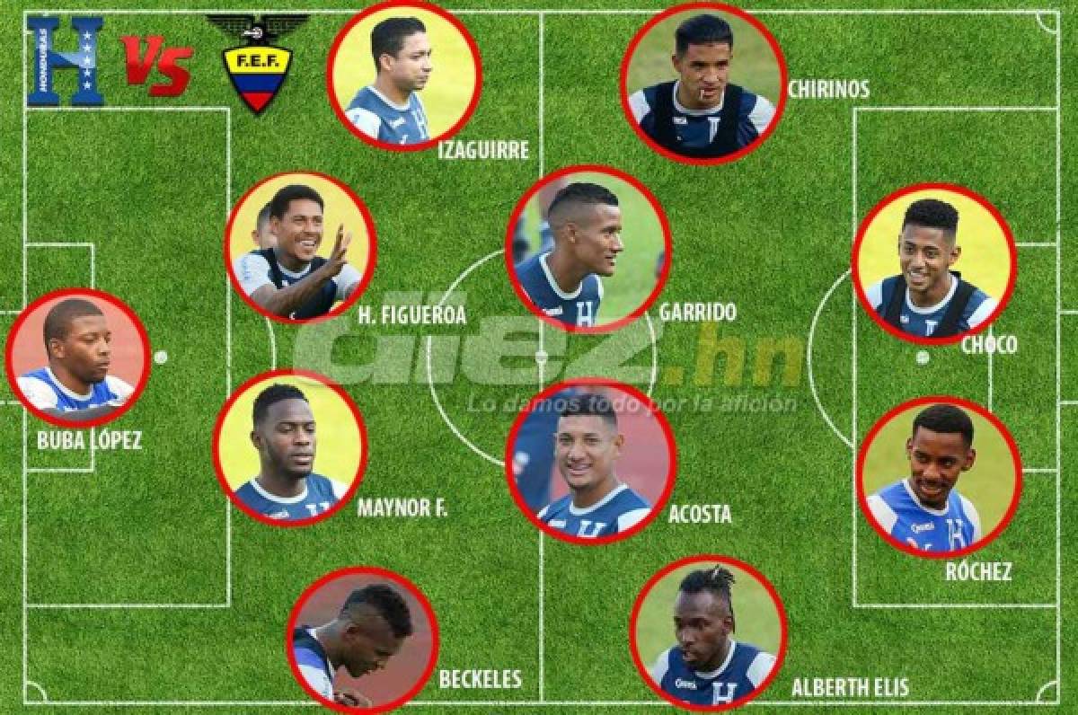 4-4-2: Así es el 11 titular que usará Fabián Coito para enfrentar a Ecuador