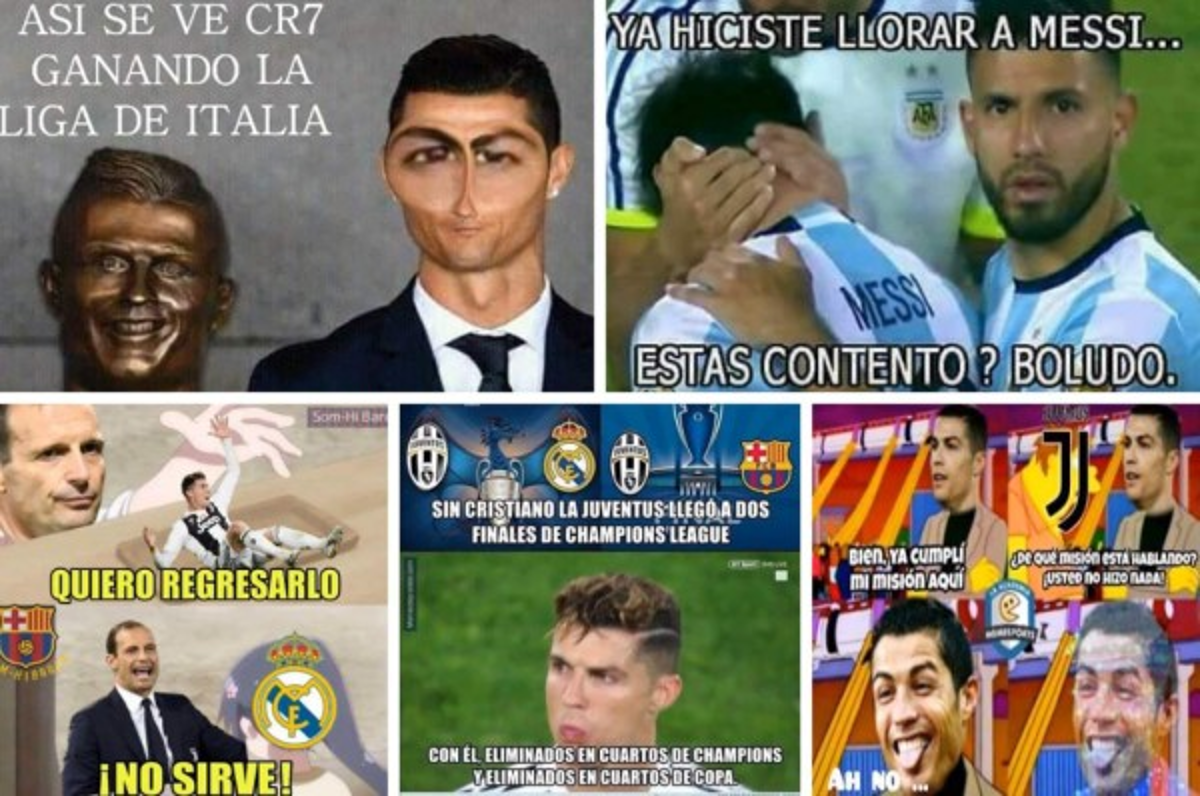 ¡Para morir de risa! Los memes liquidan a Cristiano Ronaldo tras ganar la Serie A con Juventus