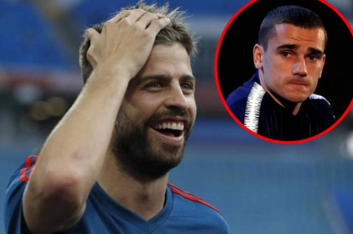 ¡Piqué sorprende con mensaje para Griezmann luego de rechazar al Barça!  