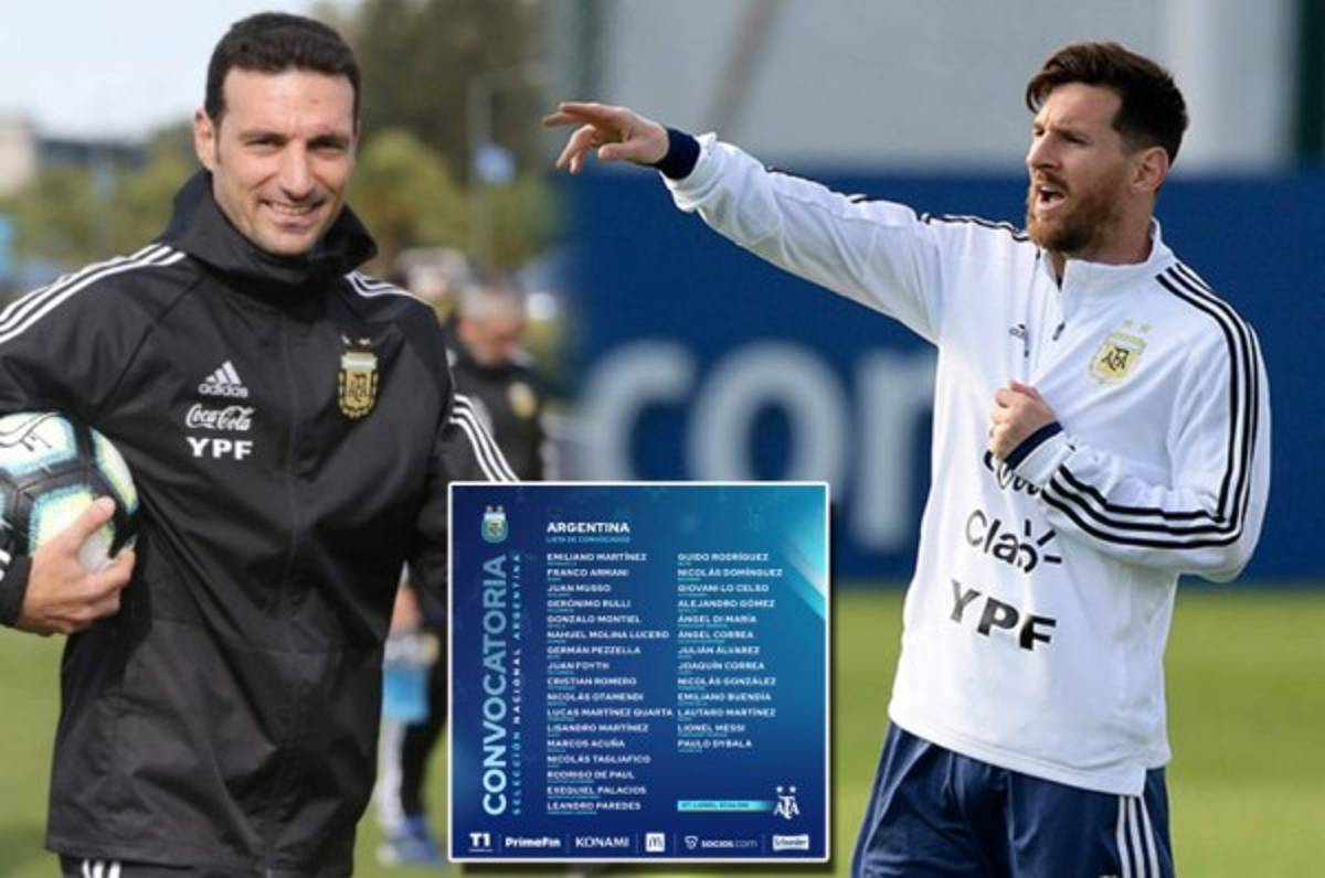 Oficial: La convocatoria de Argentina para los próximos tres partidos en las eliminatorias de Qatar 2022